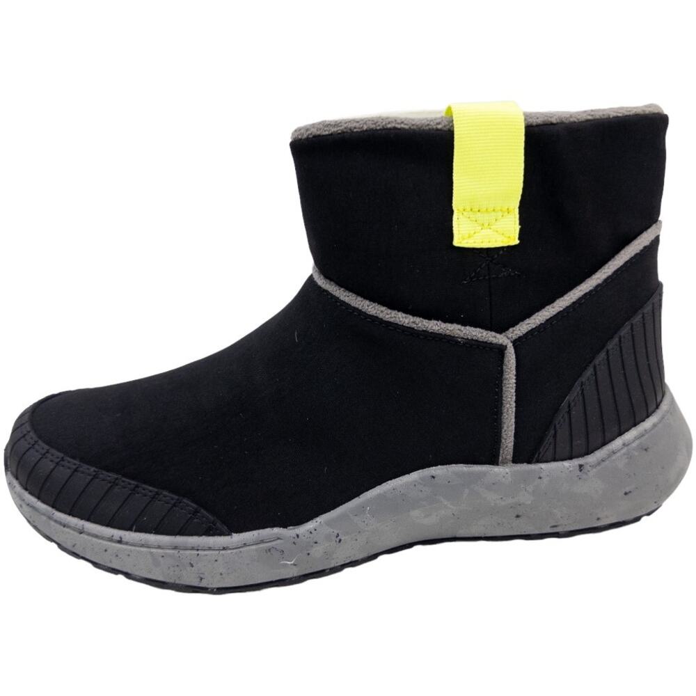 Dr. Scholl's Home Bootie Women's 9.5 Black Slip-On Pull-On Ankle Boot Comfort